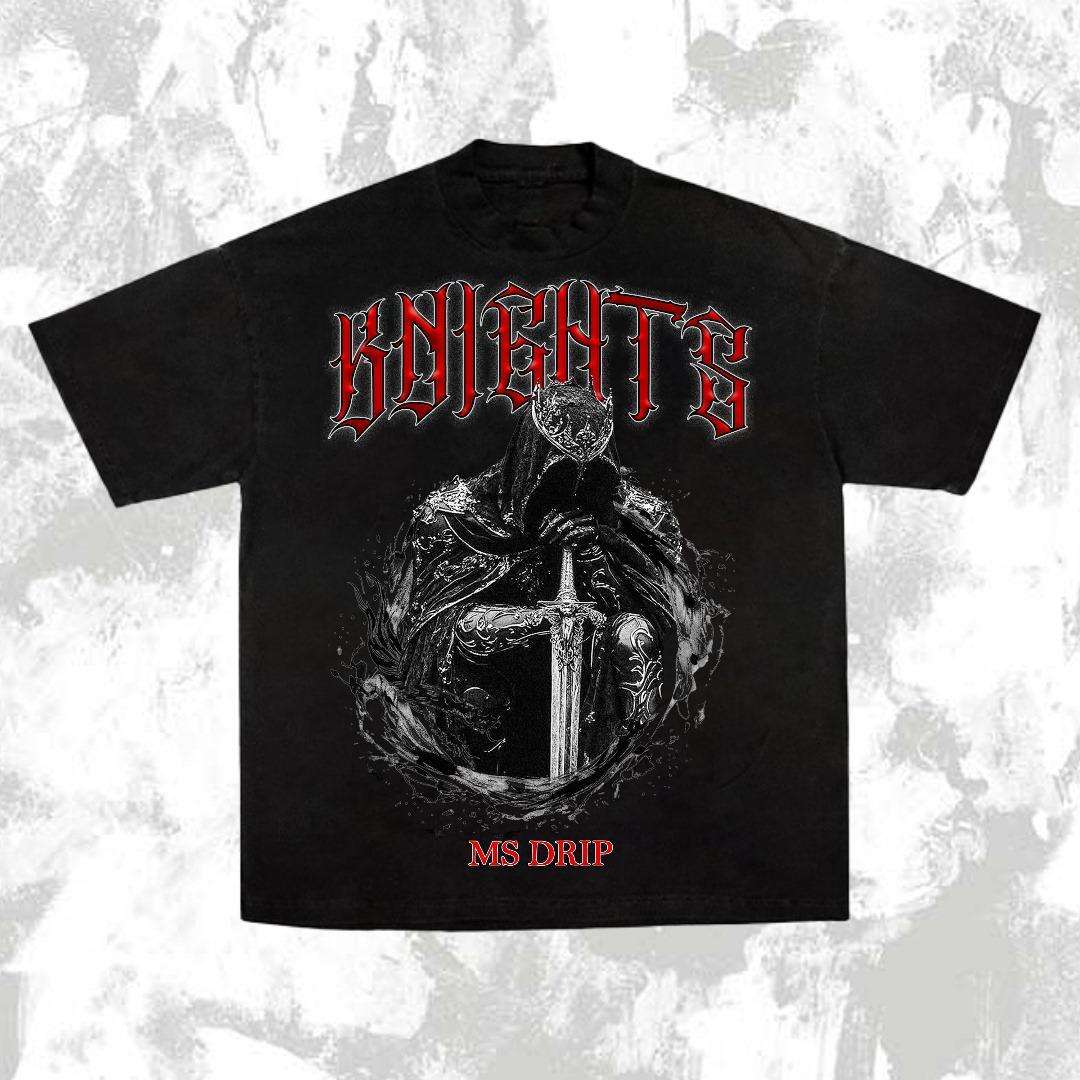 “KNIGHTS” MS DRIP t-shirt 